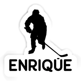 Joueur de hockey Autocollant Enrique Image