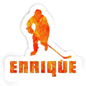 Autocollant Joueur de hockey Enrique Image