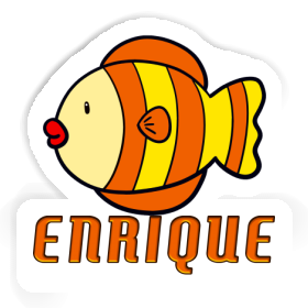 Aufkleber Fisch Enrique Image