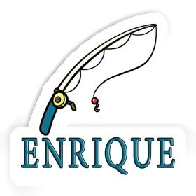 Autocollant Enrique Canne à pêche Image