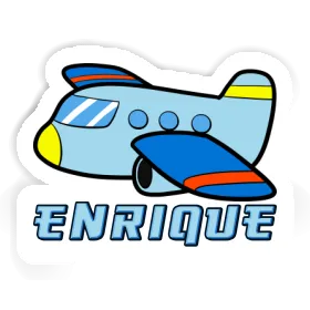 Aufkleber Flugzeug Enrique Image