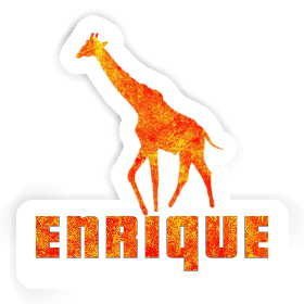 Autocollant Girafe Enrique Image