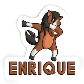Enrique Autocollant Cheval Image