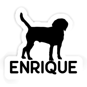 Hund Sticker Enrique Image