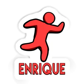 Autocollant Enrique Coureur Image