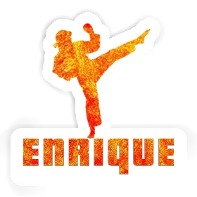Sticker Karateka Enrique Image