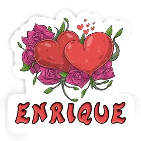 Autocollant Enrique Cœur Image