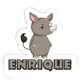 Enrique Sticker Rhinozeros Image