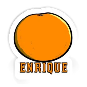 Enrique Aufkleber Orange Image