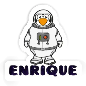Autocollant Enrique Astronaute Image