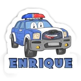 Enrique Autocollant Voiture de police Image
