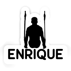 Enrique Autocollant Gymnaste aux anneaux Image
