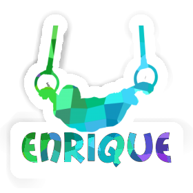 Gymnaste aux anneaux Autocollant Enrique Image