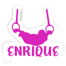 Autocollant Gymnaste aux anneaux Enrique Image