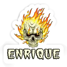 Autocollant Enrique Tête de mort Image