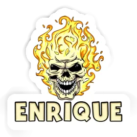 Autocollant Enrique Tête de mort Image