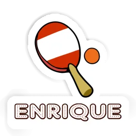 Aufkleber Enrique Tischtennisschläger Image