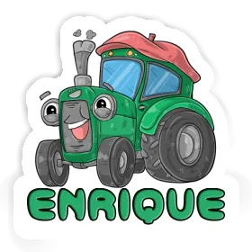 Autocollant Tracteur Enrique Image
