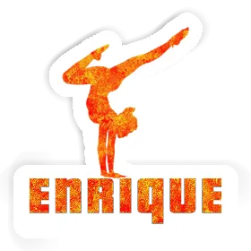 Sticker Yoga-Frau Enrique Image