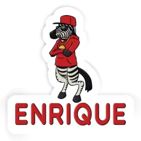 Enrique Sticker Zebra Image