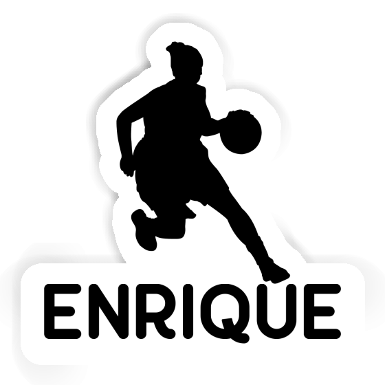 Basketballspielerin Sticker Enrique Image