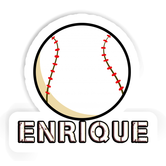 Sticker Baseball Enrique Laptop Image