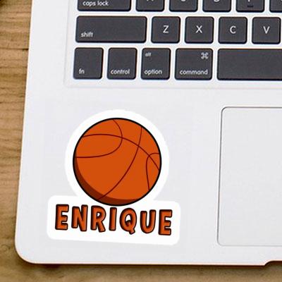 Aufkleber Basketball Enrique Laptop Image