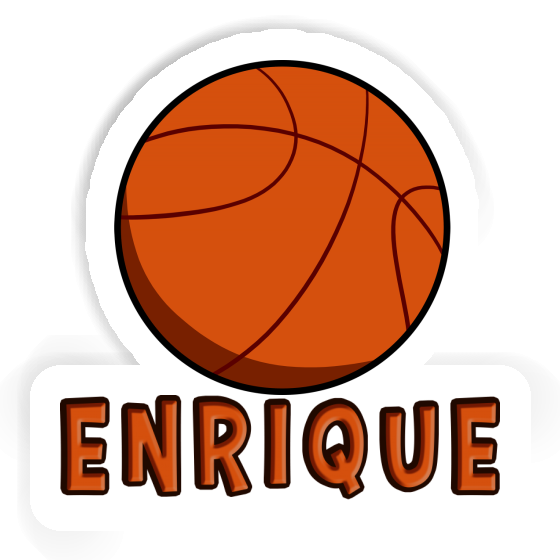 Aufkleber Basketball Enrique Notebook Image