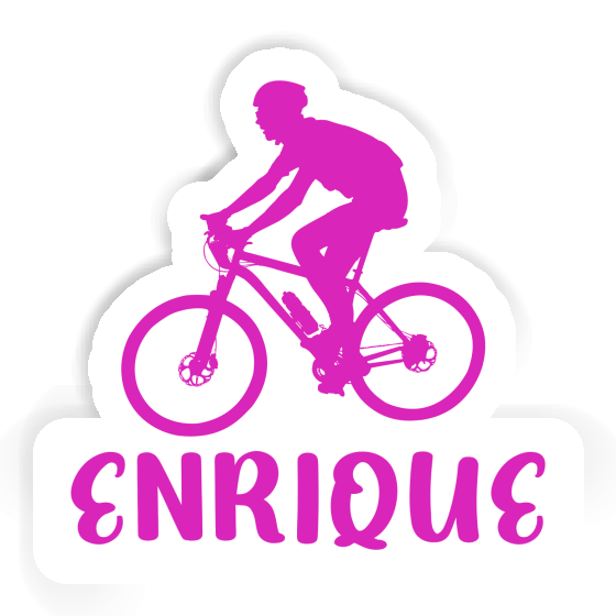 Enrique Aufkleber Biker Laptop Image