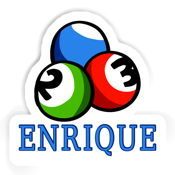 Autocollant Enrique Boule de billard Gift package Image