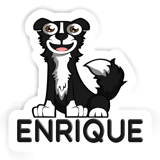 Sticker Border Collie Enrique Notebook Sticker Border Collie Enrique Notebook Image