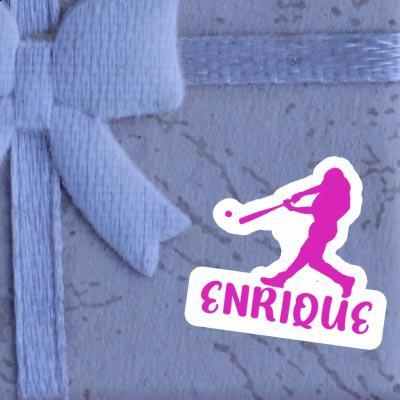 Aufkleber Baseballspieler Enrique Image