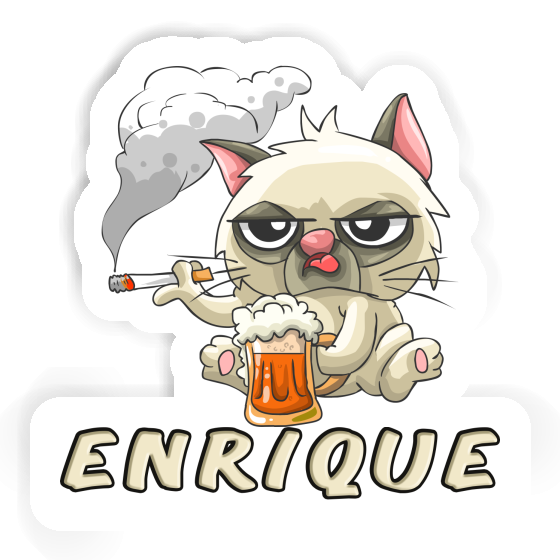 Aufkleber Bad Cat Enrique Laptop Image