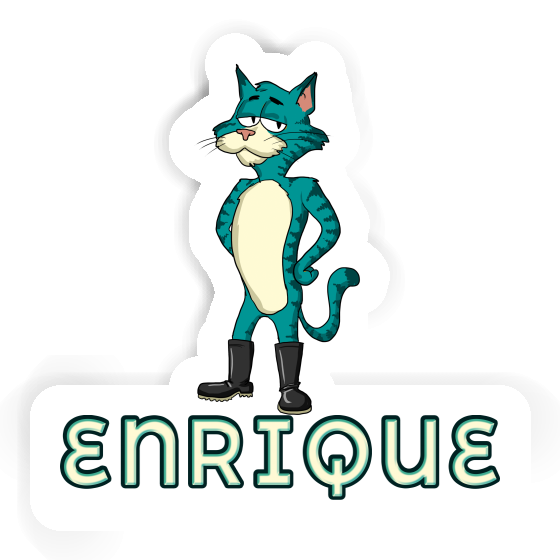 Enrique Sticker Katze Laptop Image