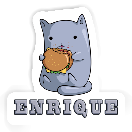 Enrique Sticker Katze Notebook Image