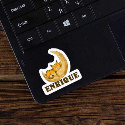 Sticker Sleeping Cat Enrique Image