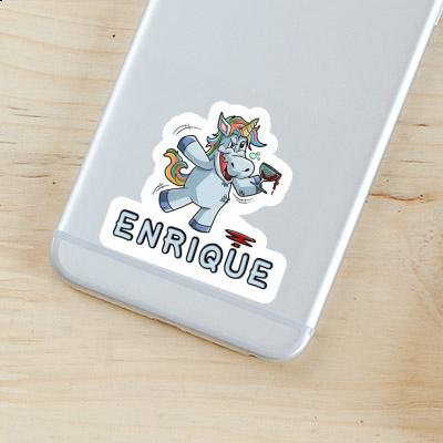 Autocollant Licorne Enrique Notebook Image