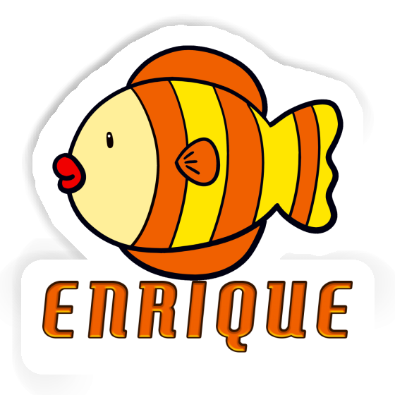 Aufkleber Fisch Enrique Notebook Image