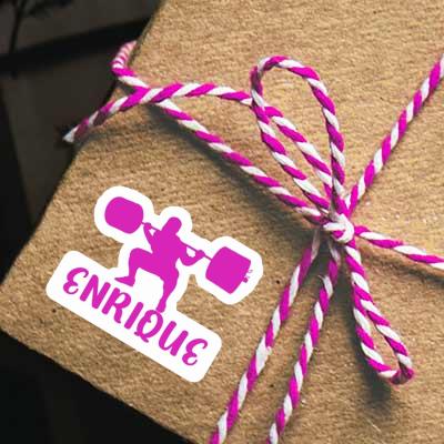 Autocollant Enrique Haltérophile Notebook Autocollant Enrique Haltérophile Gift package Image
