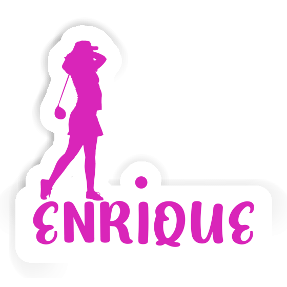 Enrique Autocollant Golfeuse Notebook Enrique Autocollant Golfeuse Notebook Image