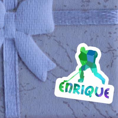 Hockey Player Sticker Enrique Hockey Player Sticker Enrique Image
