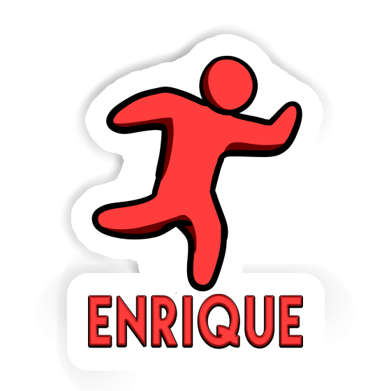 Autocollant Enrique Coureur Laptop Image