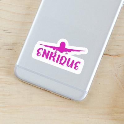 Sticker Airplane Enrique Image