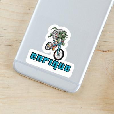 Downhill-Biker Sticker Enrique Laptop Image