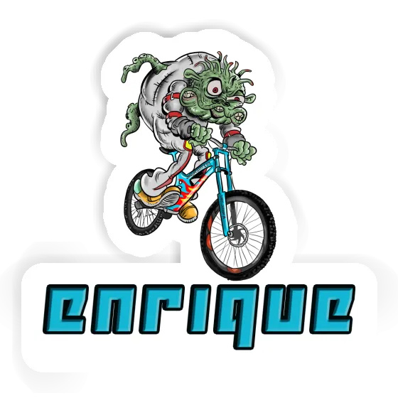 Downhill-Biker Sticker Enrique Image