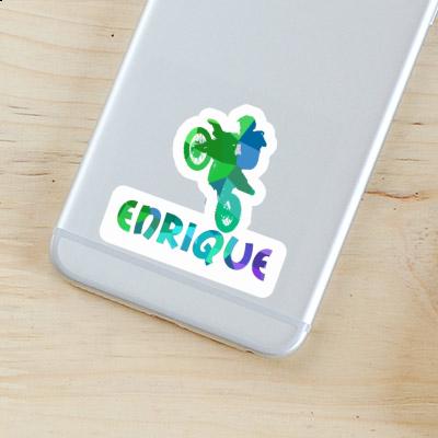 Enrique Sticker Motocross-Fahrer Notebook Image