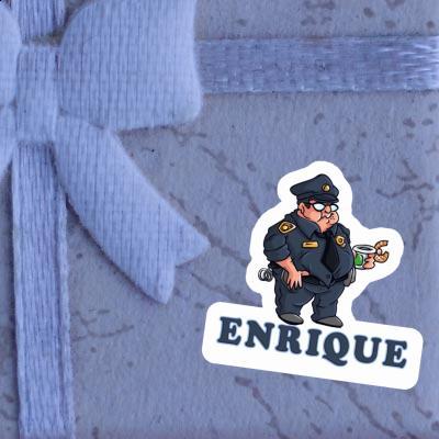 Polizist Aufkleber Enrique Notebook Image