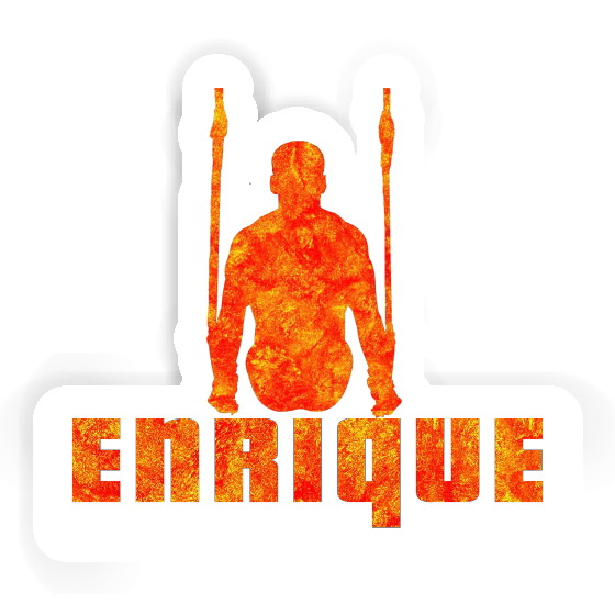 Autocollant Enrique Gymnaste aux anneaux Laptop Image