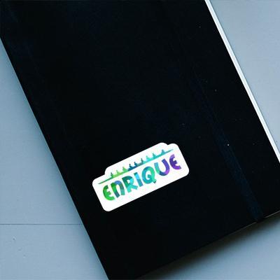 Enrique Sticker Ruderboot Laptop Image