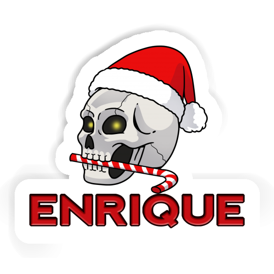Tête de mort Autocollant Enrique Laptop Image